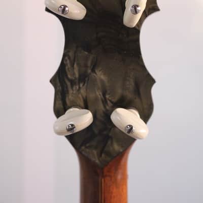 1930's Stromberg-Voisinet Serenader Carved Pearled 4-String Tenor Banjo image 6