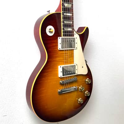 Gibson Custom Shop Historic R0 Les Paul Standard 1960 Reissue 2005 - Flame Ice Tea Burst image 7