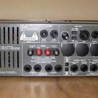 Ampeg B4R Stereo Biamp Bass Amp Head 1000W image 9