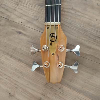Kay Flying V bass 1980s - natural image 15
