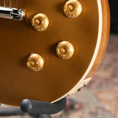 Gibson Les Paul Standard 50s P-90 Electric Guitar - Goldtop with Hardshell Case image 14