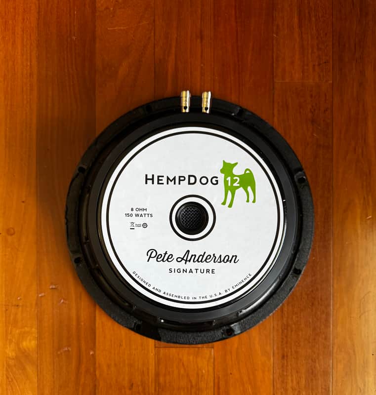 Eminence Hempdog 12 12" Pete Anderson Guitar Speaker, 150 Watts at 8 Ohms