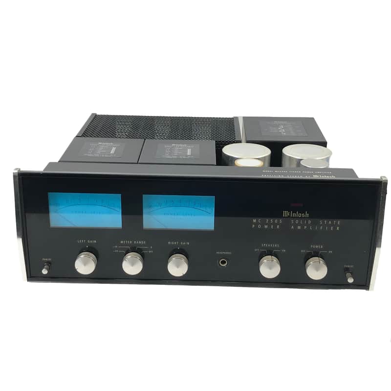 McIntosh MC2505 50-Watt Stereo Solid State Power Amplifier image 1
