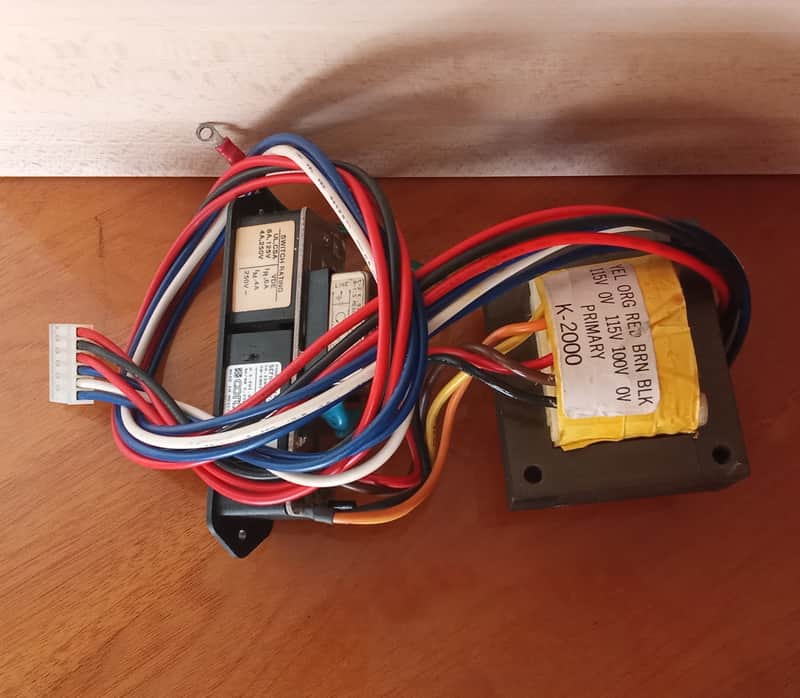 Power supply + Power inlet for Kurzweil K2000 / K2000R (usable worldwide) image 1