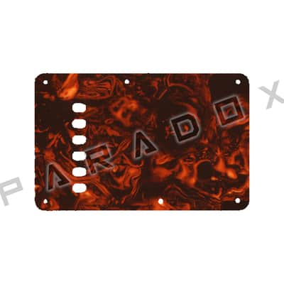 Custom Backplate For 2018 - Present Made in Taiwan Yamaha Pacifica 112J - Faux Tortoise Shell/White/Black/White .090" image 1