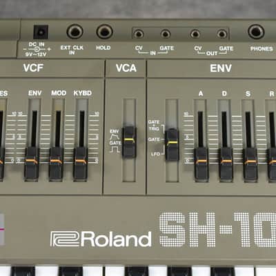 Roland SH-101 Gray Vintage Monophonic Synthesizer in Good condition image 12