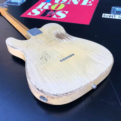 Fender Blackguard Telecaster ex John Squire THE STONE ROSES & SEAHORSES - Blonde image 13