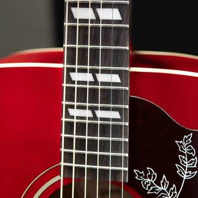 Gibson Hummingbird Special Acoustic/Electric Guitar - Satin Vintage Cherry Sunburst with Gig Bag image 10