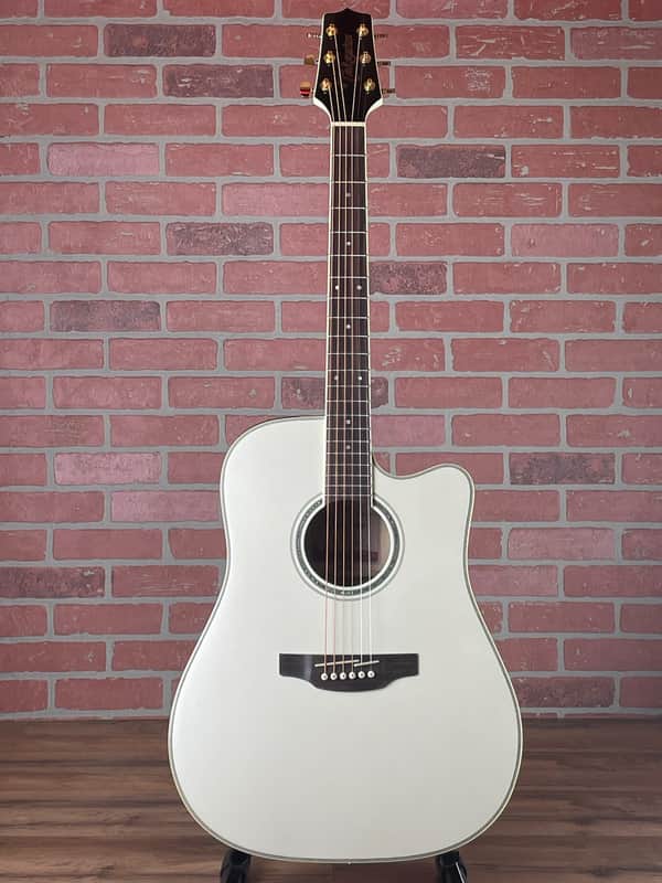 Takamine GD37CE PW Acoustic-Electric Guitar - Gloss Pearl White image 1