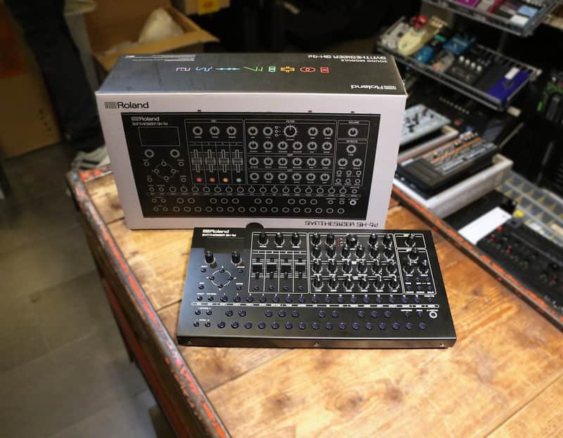Roland SH-4D Polyphonic Desktop Synthesizer 2023 - Present - Black image 1