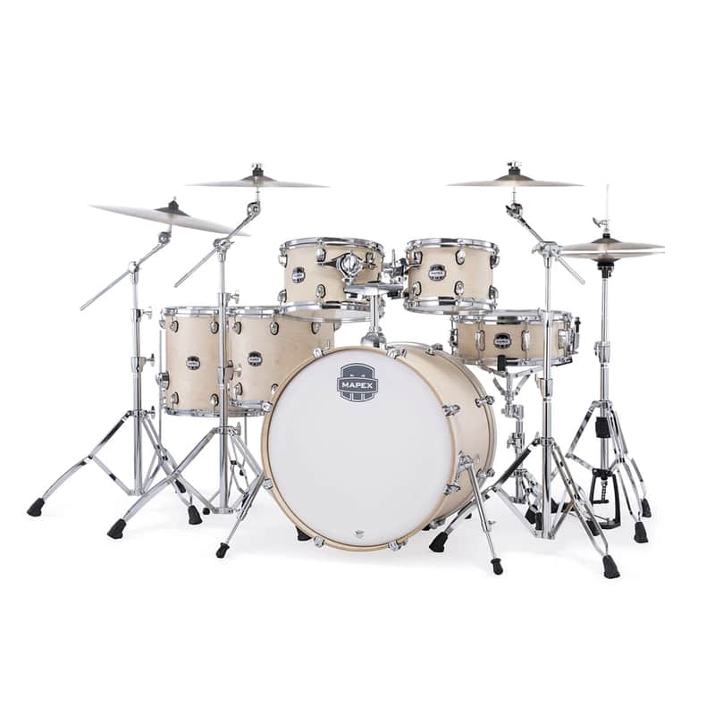 Mapex MM628SFU Mars Maple 10x7/12x8/14x12/16x14/22x18/14x5.5" Studioease 6pc Shell Pack image 1