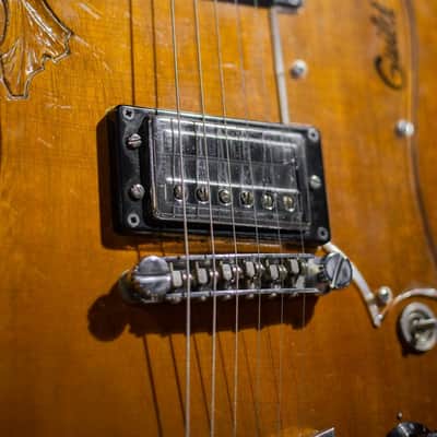 Guild S-100 NB Nature Boy Vintage Original Carved Acorn Oak Leaf Natural All Original w/Hardshell Case - Used image 11