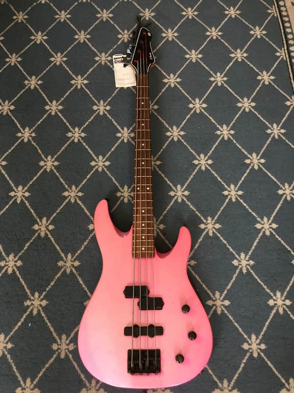Peavey B-Ninety Bass circa 1990 Metallic Pink image 1