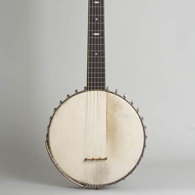 Fairbanks/Vega Tu-Ba-Phone Guitar Banjo (1920), ser. #47716, black tolex hard shell case. image 1