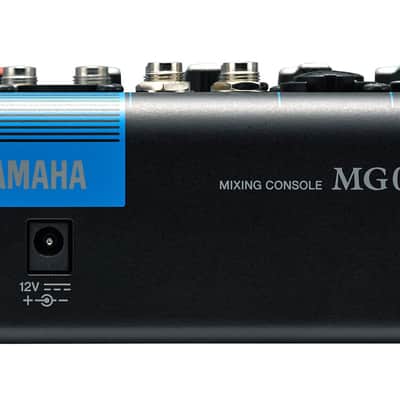 Yamaha 6-Channel Analog Mixer MG06 image 4