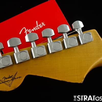 USA Fender Custom Shop W25 Custom Deluxe Relic HB S-1 Strat NECK & CC TUNERS image 6