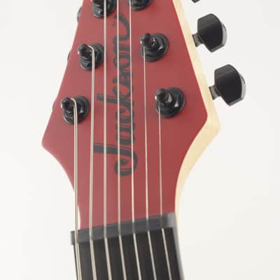 Jackson Pro Plus Series DK Modern MDK7 HT` 2023 Satin Red with Black Bevels 3291gr imagen 4