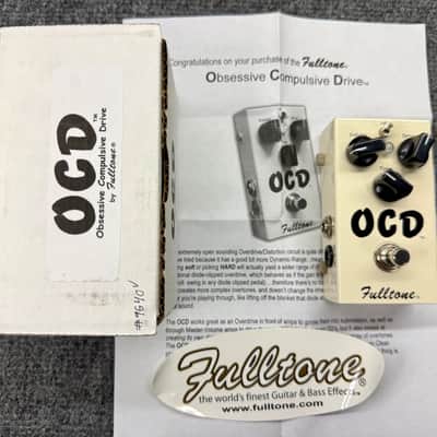 Fulltone OCD V1 Series 3 Obsessive Compulsive Drive Pedal | Reverb