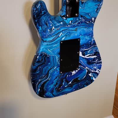 Custom Crafted & Designed Swirl Painted "Strat" Style 2022 - Serial #034 image 9