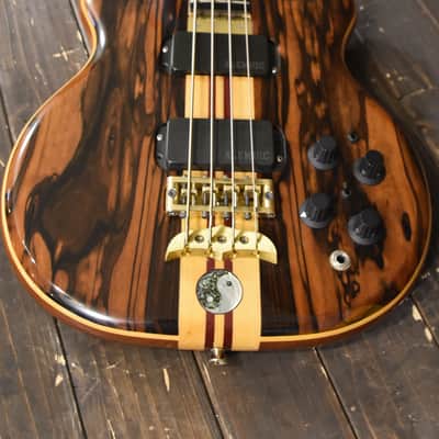 Alembic Stanley Clarke Signature Deluxe short scale 4 string Bass Macassar Ebony - VIDEO DEMO image 20