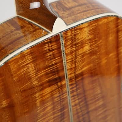 Bourgeois Luthier's Choice OM Style 45 - Koa w/ Holly Bridge & Binding image 13