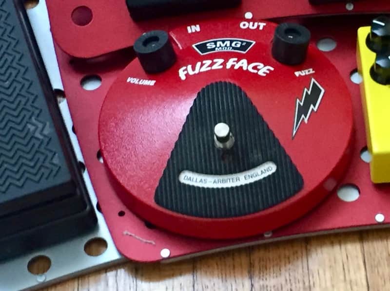 RARE Dunlop SMG2 Mod Fuzz Face guitar effects pedal - 2 germanium circuits, only 51 made U2 The Edge image 1