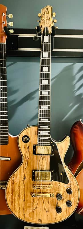 Jericho Classic 6 25.75" 2017 Natural Spalted Maple image 1