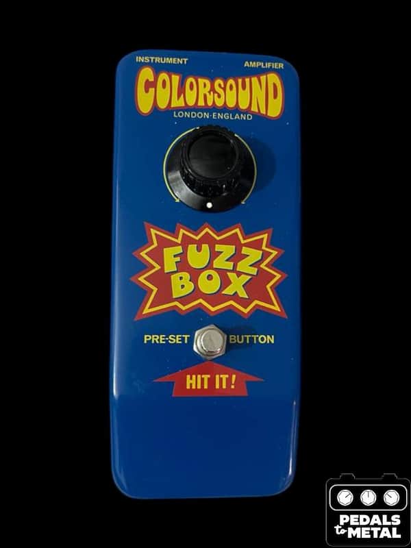 Colorsound Fuzz Box - Blue - X18447 image 1