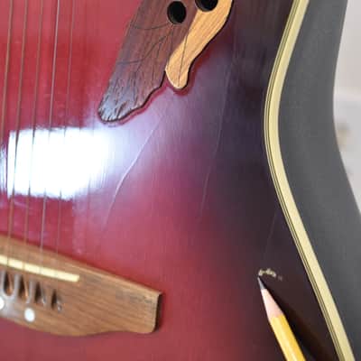 Ovation Celebrity CS257 - 2000s - Cherry Burst - w/ OHSC image 19