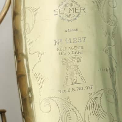 Selmer Paris New Large Bore Baritone Saxophone SN 11237 ROBERT HOWE COLLECTION image 7