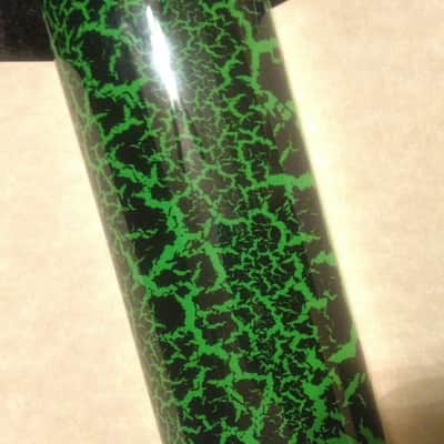 Jackson USA Custom Shop Limited Edition Soloist 2017 Black Green Crackle Hardshell Case Included image 10