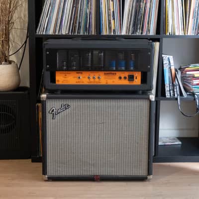 Orange Custom Shop 50 CS50 50W amp head handwired in UK 240V/110V immaculate with cover image 4