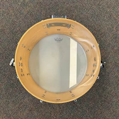 Pearl 1980s 18x14 M Series Maple Jazz Bop Bass Drum Walnut Lacquer Made in Japan image 8