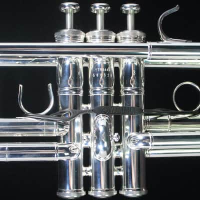 Yamaha YTR-8445IIS Custom Xeno C Trumpet (Silver Plated) image 11