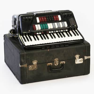 1960's Cordovox Super V CG7M Electric Accordion -Rare Electrified  Double Tone Chamber with Case! image 2