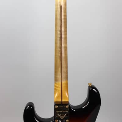 Fender Custom Shop Limited '55 Bone Tone Strat Relic Wide Fade 2 Color Sunburst image 6
