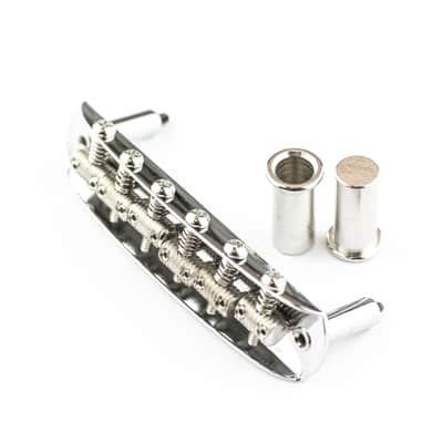 Fender Bridge Assembly for American Vintage Jaguar/Jazzmaster, Nickel image 1