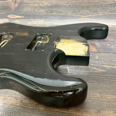 80s KRAMER JK2000 Alder Body Black HH w/Plate Made in Japan image 3