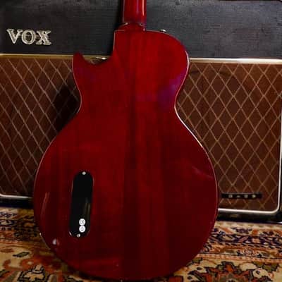 Maybach Guitars Lester JR Single Cut Aged ( Limited Edition) Wine Red We ship worldwide image 3