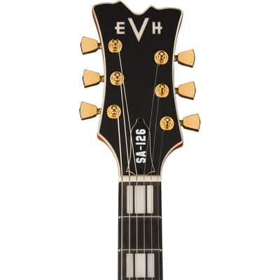 EVH SA-126 Special, QM Semi-Hollow Electric Guitar - Tobacco Sunburst image 4