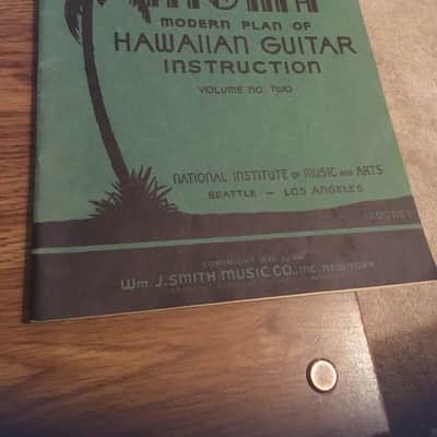 Nioma Modern Plan of Hawaiian Guitar Instruction Vol 2, Wm J Smith Music co 1935 image 1