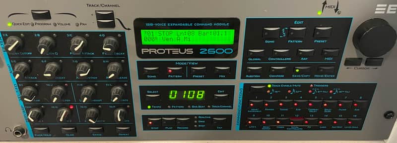 E-MU Systems Proteus 2500 Rackmount 128-Voice Sampler Module | Reverb