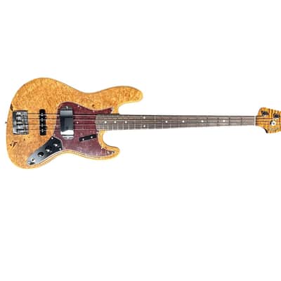 Fender Custom Shop NOS Artisan Jazz Bass, Flame Maple Burl/Rosewood 8.6 LBS *IN STOCK* image 6