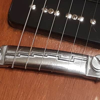 Vintage Gibson Wraparound Lightning Bolt Bridge - 1960's image 1
