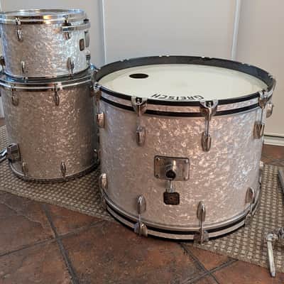 Gretsch USA custom 3pc Drum Kit - 2005 - w/ hardshell cases 24/16/13 image 2