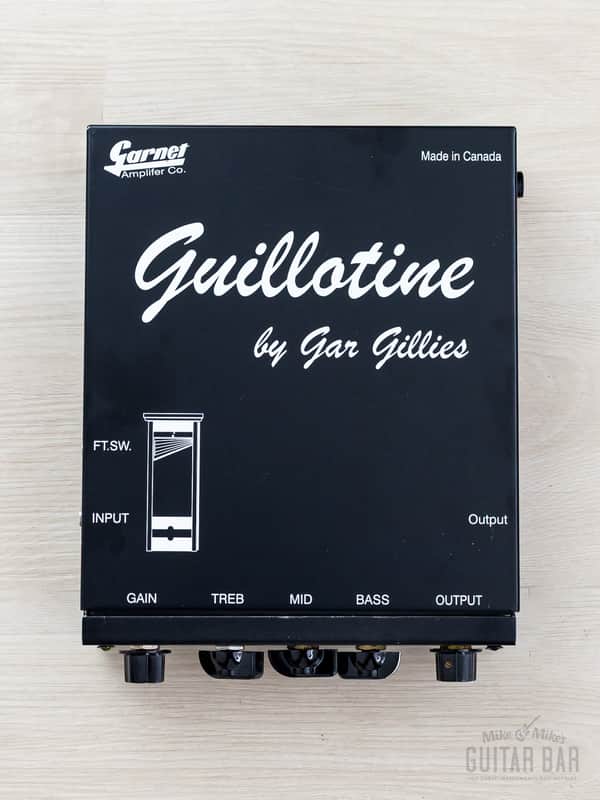 2004 Garnet Guillotine Tube-Driven Preamp & Distortion Guitar Effects Unit image 1