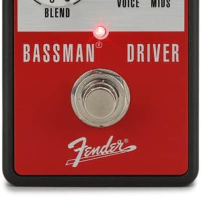 Fender Bassman Driver Bass Overdrive Pedal image 2