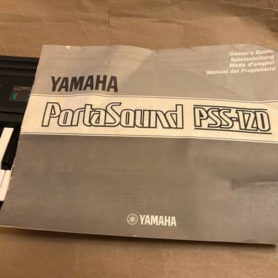 Yamaha PSS-120 PortaSound pss120 Synth Keyboard Made in Japan in Very Good Condition with Users Manual booklet image 12