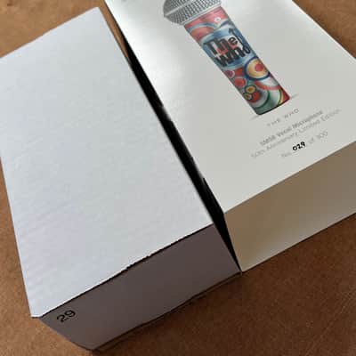 Shure Shure SM58 The Who 50th Anniversary Microphone Mic New in Box 29 of 300 image 14