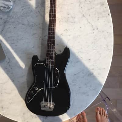 Fender Musicmaster Bass 1977 Black LEFT HANDED RARE !!! image 3
